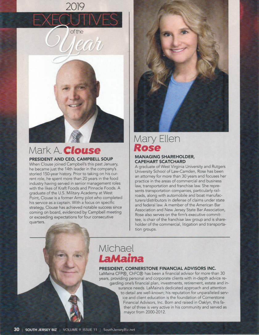 2019 Executives of the Year Award Image 1